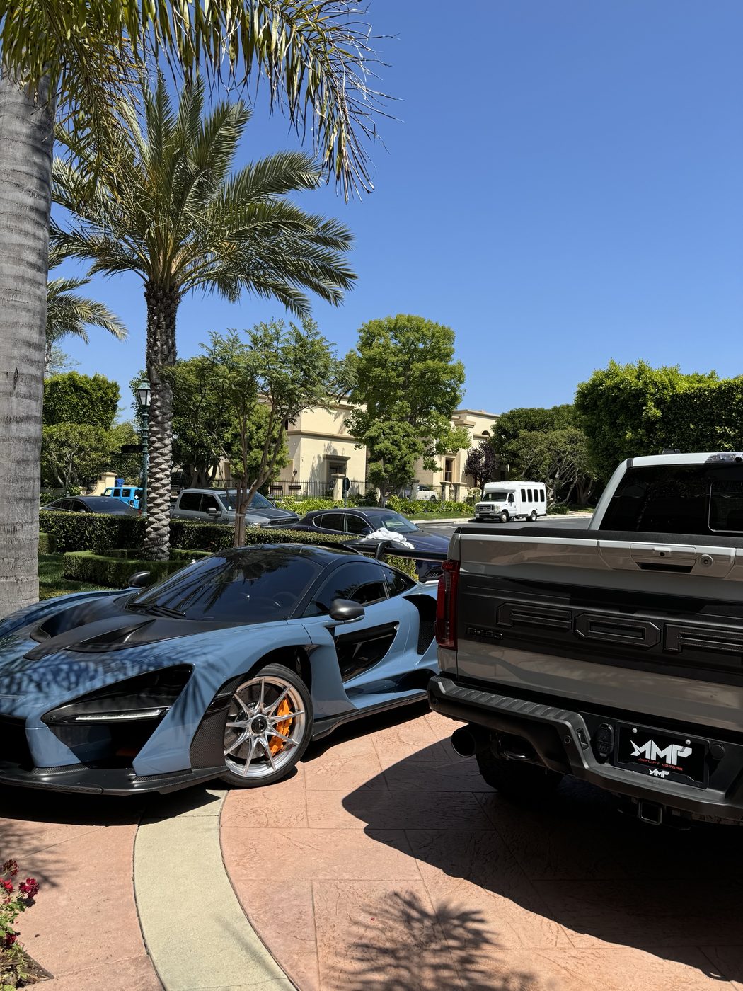 McLaren Senna and Ford Raptor double delivery